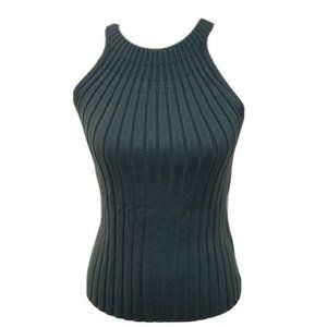 Rue and Willow Ribbed Halter Sweater sleeveless